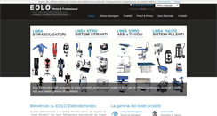 Desktop Screenshot of eoloelettrodomestici.com